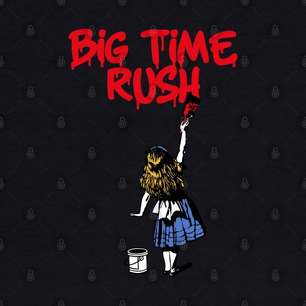 big time rush and red girl by j and r